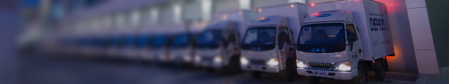 Camiones de transporte Deprisa